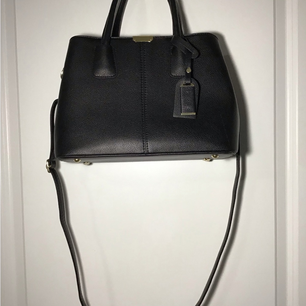 Black Leather Handbag - Picture 2 of 11